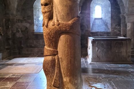 The stone figure known as Giant Finn.