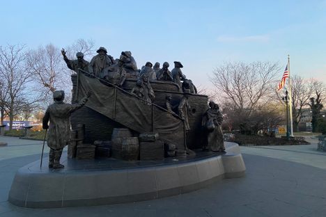 The Irish Memorial at Penn's Landing