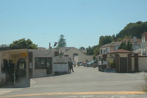 The gates of San Quentin