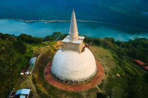 Kotmale Mahaweli Maha Seya in Nuwara Eliya, Sri Lanka