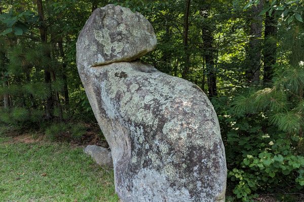 8 foot tall Owl Rock
