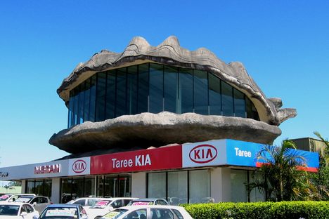 The Big Oyster in Taree, Australia.