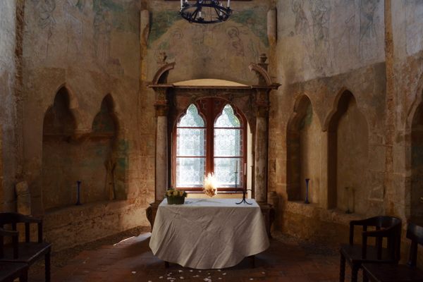 The chapel at the castle.