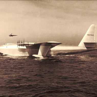 The H-4 Hercules, aka "Spruce Goose."
