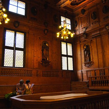 The Anatomical Theatre of Archiginnasio