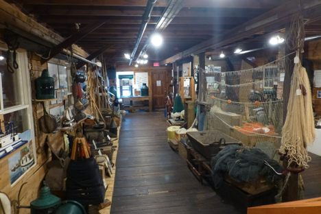 Fishing equipment display