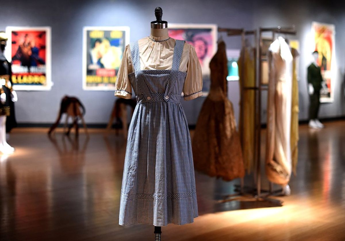 Bonhams estimates the once-lost Dorothy dress is worth $800,000 to $1.2 million.
