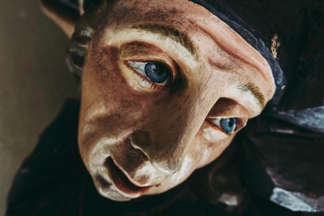 Miner statue