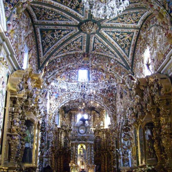 Church of Santa María Tonantzintla – San Andrés Cholula, Mexico - Atlas  Obscura