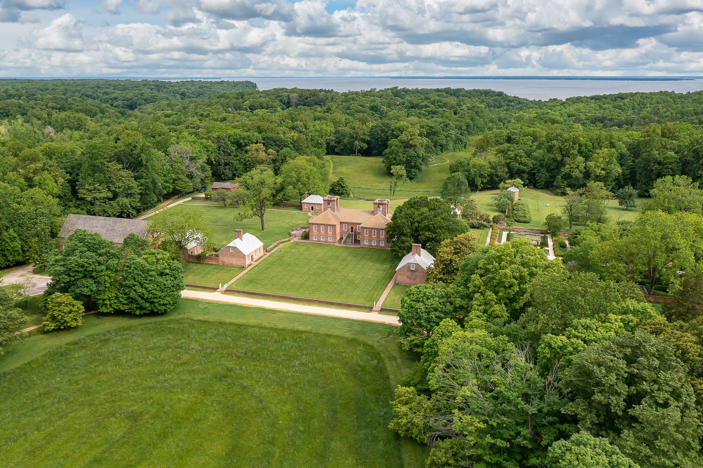 Stratford Hall, the former home and plantation of the Lee family, is now a pilgrimage site for fans of Robert E. Lee.
