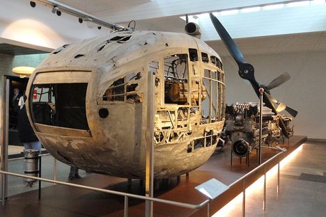 Exhibit in the Zeppelin Museum 
