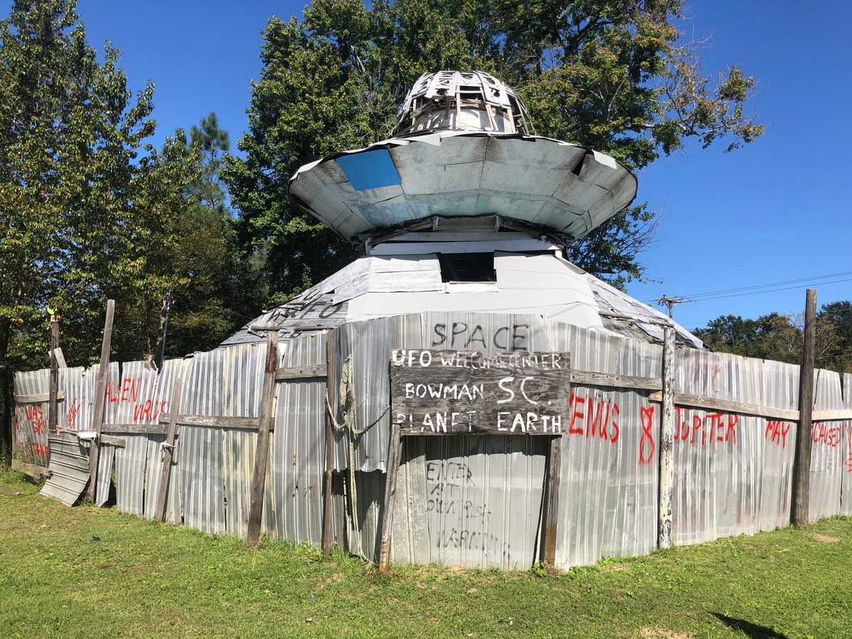 UFO Welcome Center – Bowman, South Carolina - Atlas Obscura