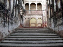 A stairway built for elephants at the Lahore Fort