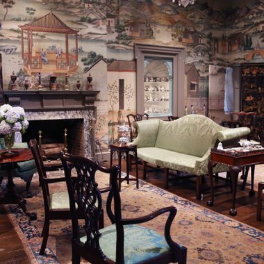 Chinese Parlor in the House of Henry Francis du Pont.