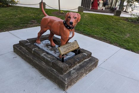 Morley's Dog was originally cast in 1870.