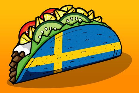 Sadly, this is not what the taco shells actually look like.