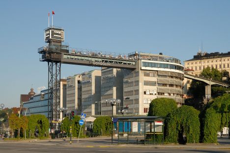 The Katarinahissen.