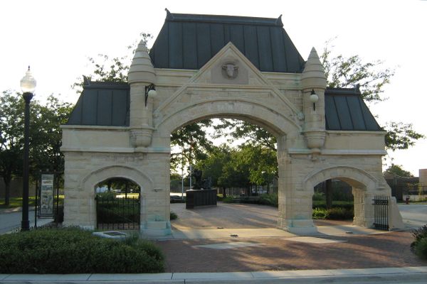 Union Stock Yard Gate.