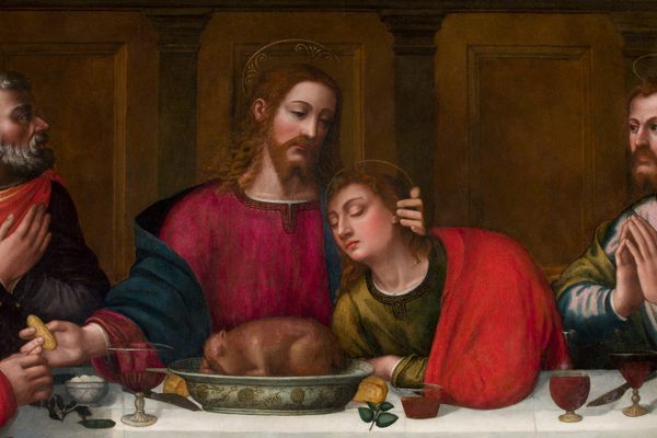 Nelli’s Christ and Saint John, restored.