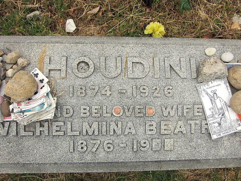 Houdini's Grave.