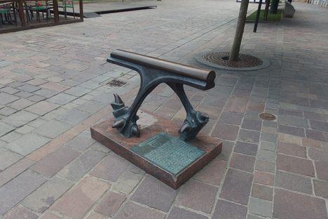49th Parallel North Monument in Prešov, Slovakia