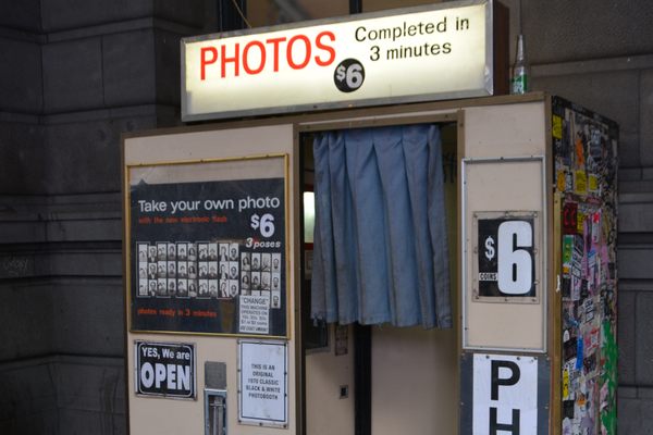 Flinders Street Railway Station Photo Booth 