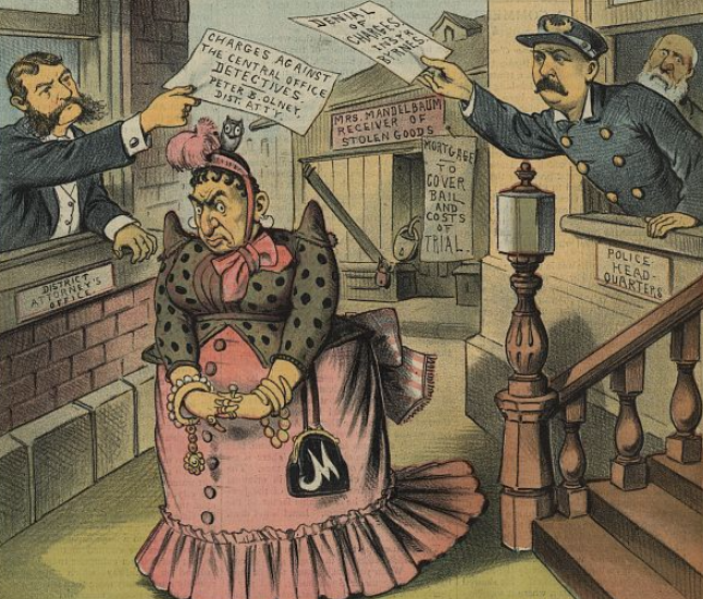 Marm Mandelbaum, who ran her own school for criminals, is among one of many women making history in all the wrong ways.