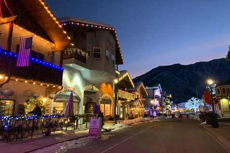 Winter wonderland in lights