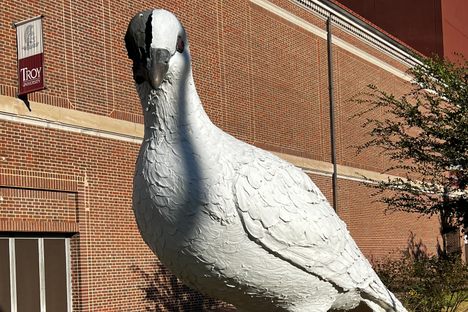 Wounded Peace Dove Statue (VIOLATA PAX DOVE)
