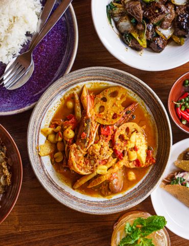 At Charmgang, the house-made curry pastes add remarkable depth and complexity to the dishes.
