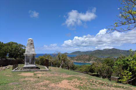 Admire the impressive view of the surrounding landscape.