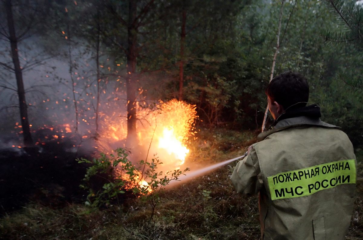 Peat fires sometimes ignite surface fires long after crews think they've snuffed them out.