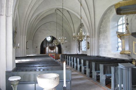 The interior.