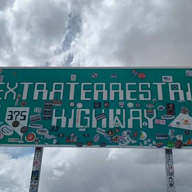 Extraterrestrial Highway Sign