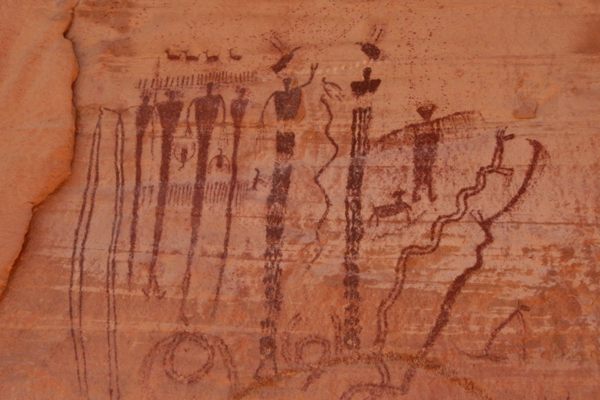 The details of the pictograph panel. 