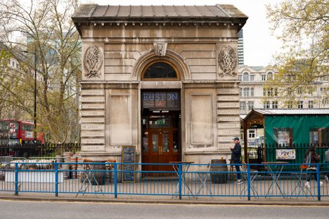 This pub was once Euston Station.