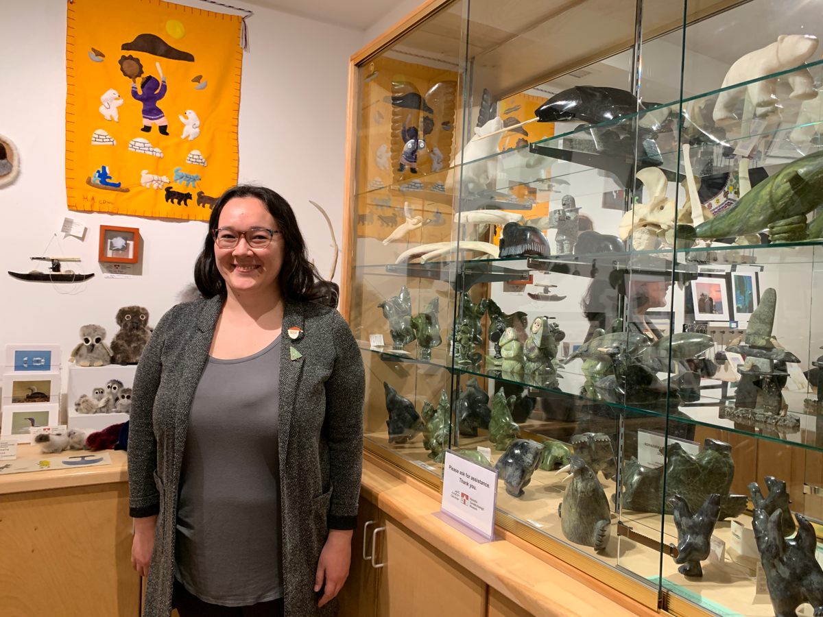 The Nunatta Sunakkutaangit Museum in Iqaluit, which celebrates Inuit culture and hsitory, is run by Jessica Kotierk.