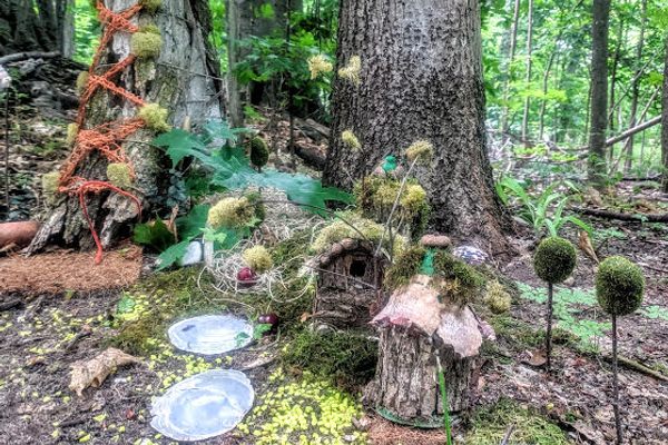 Third example of a fairy house
