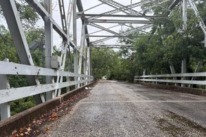 Plum Creek Bridge in Luling, Texas