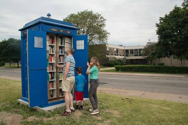 Take a book, leave the planet.