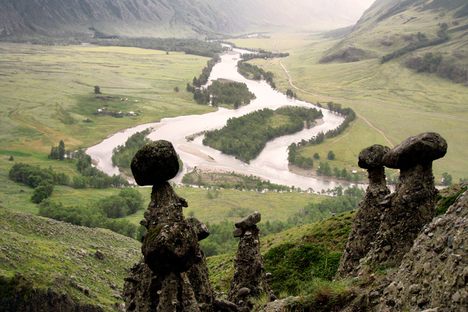 Mushroom Stones of the Altai