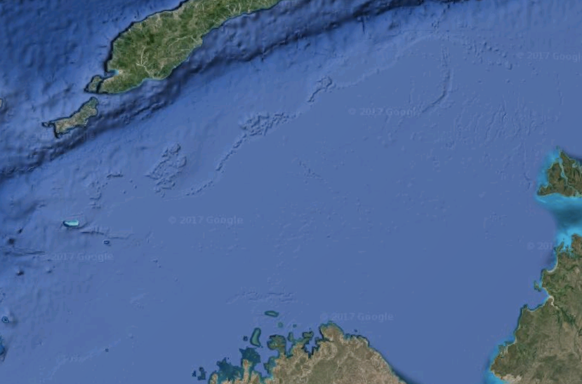 The Timor Sea today.