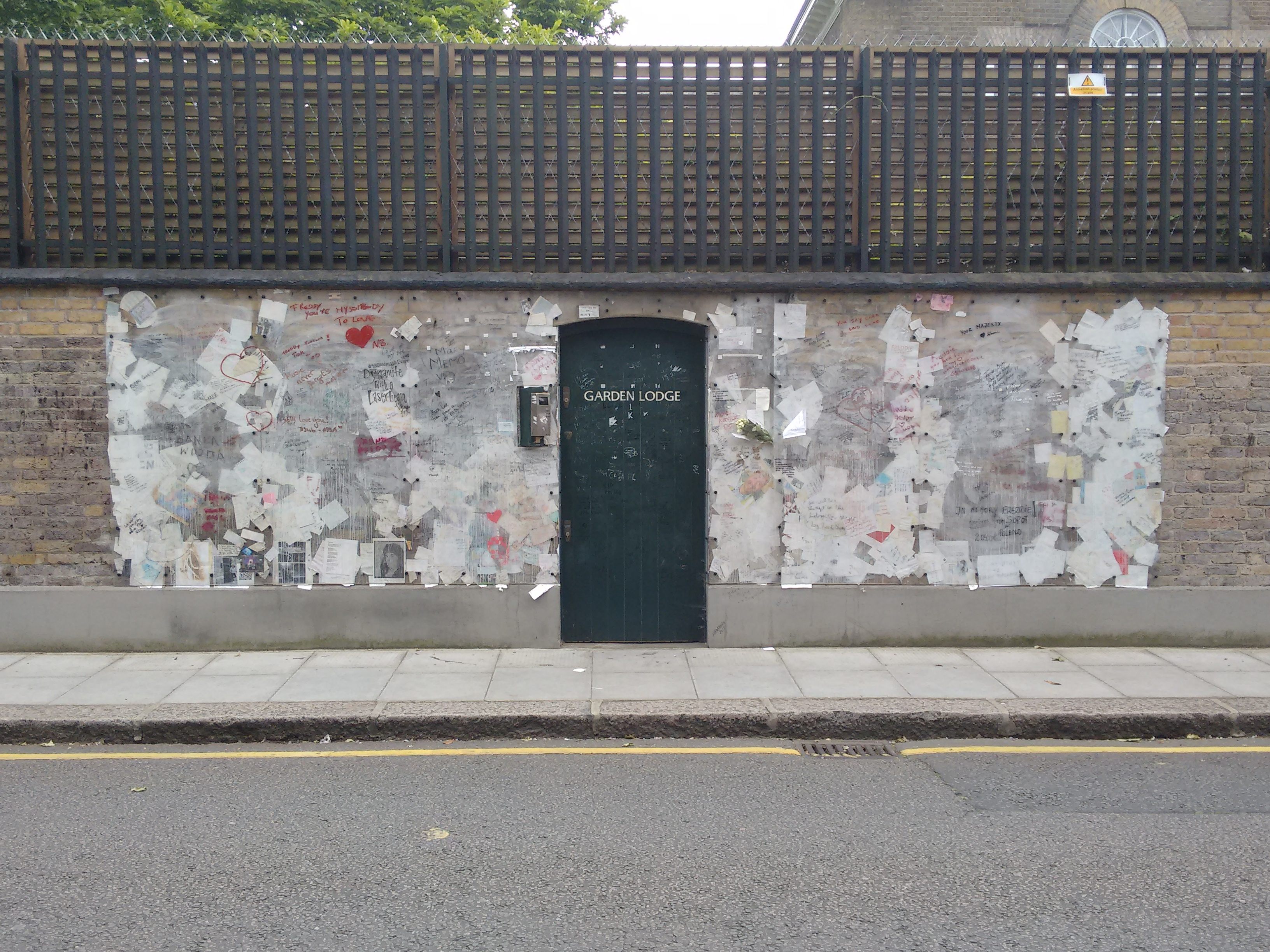 Freddie Mercury's former home and studio.