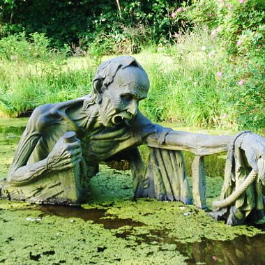 The ferryman statue
