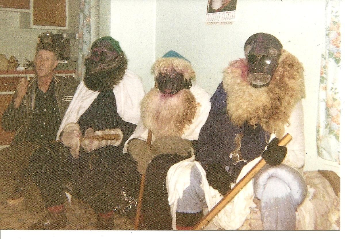 Mummers at Harry's Harbour in Green Bay, circa 1962.