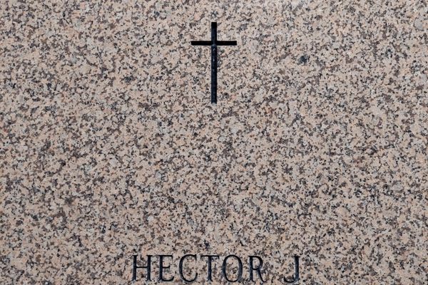 The grave of Hector Boiardi aka Chef Boyardee.