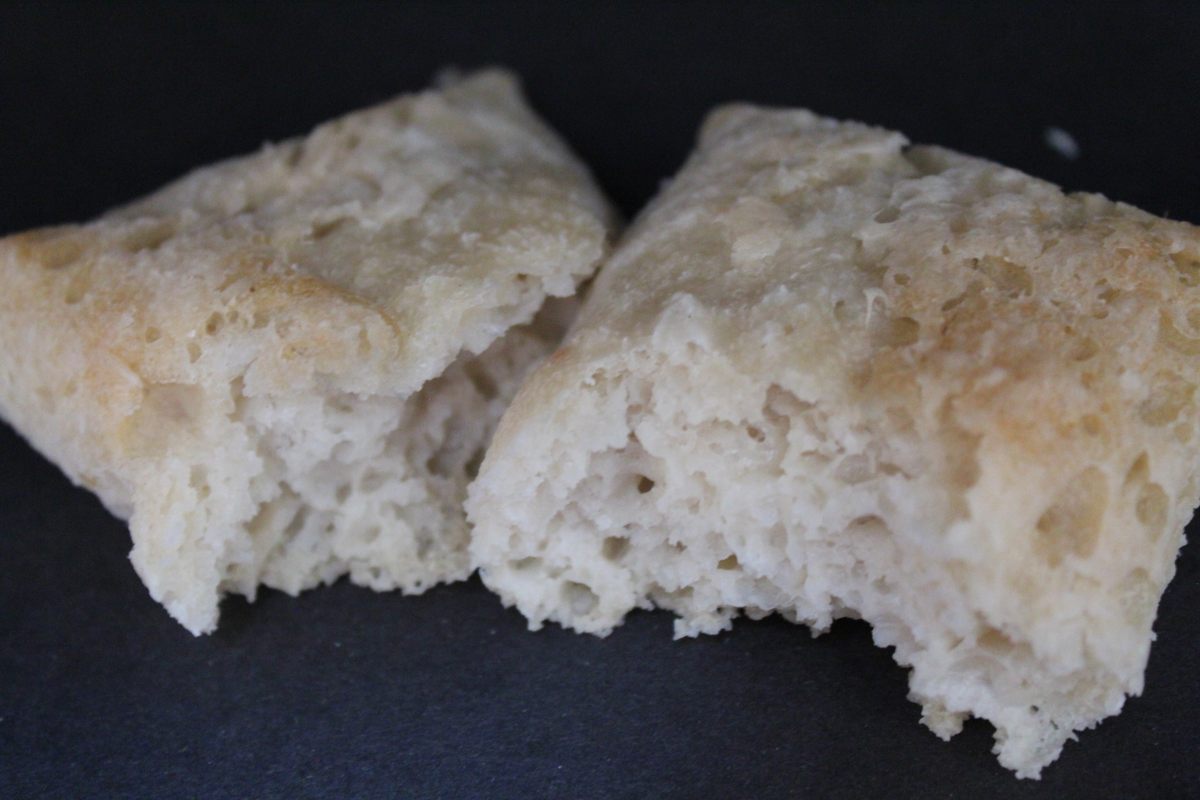 The texture of Hersh's bread would be an upgrade from the usual space tortillas.