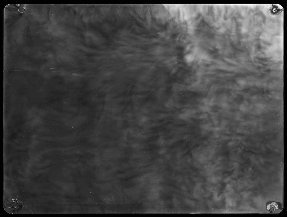 Alice Miceli, <em>fragment of a field II - 9.120 µSv (07.05.09 - 21.07.09)</em>, backlight, radiographic negative.