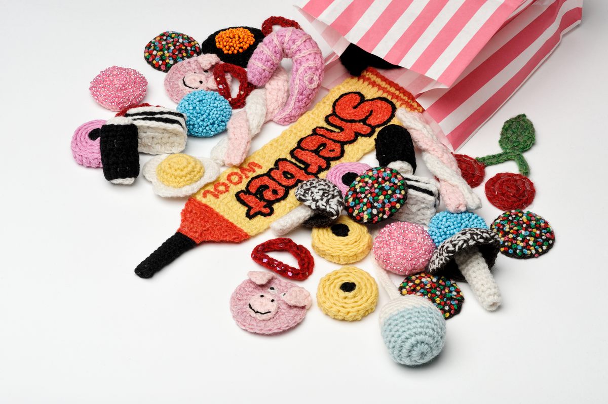 Sweet, sweet candy crochet.