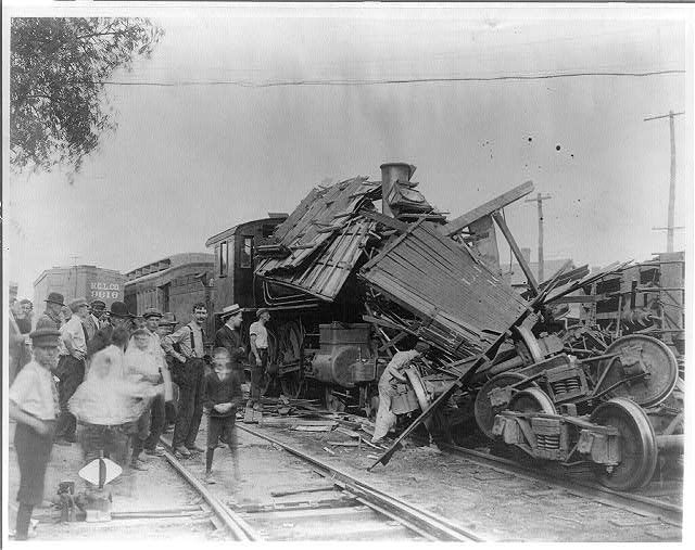 A wreck on Long Island, 1909.
